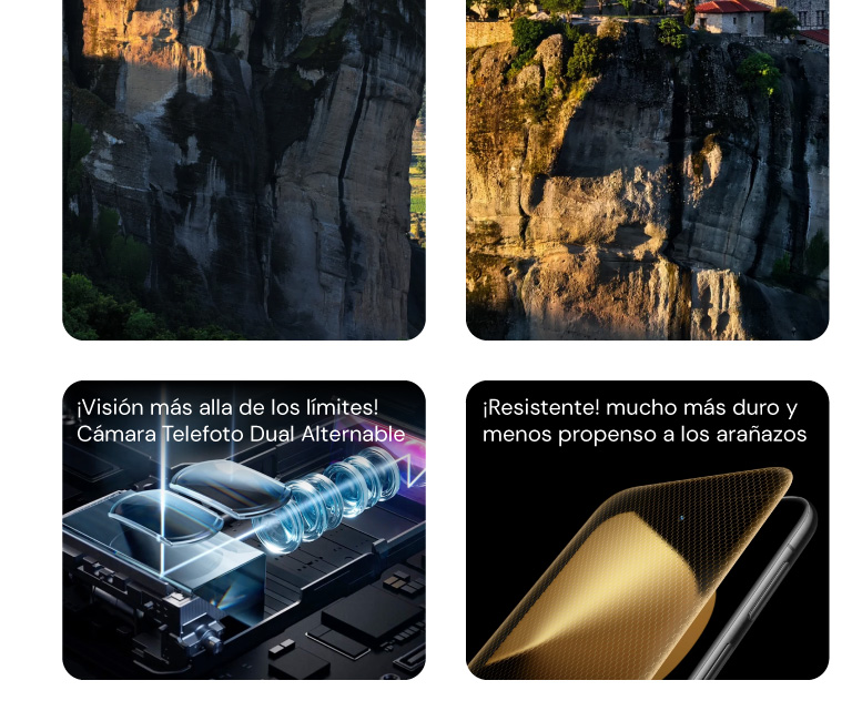 ¡Resistente! mucho más duro y menos propenso a los arañazos.