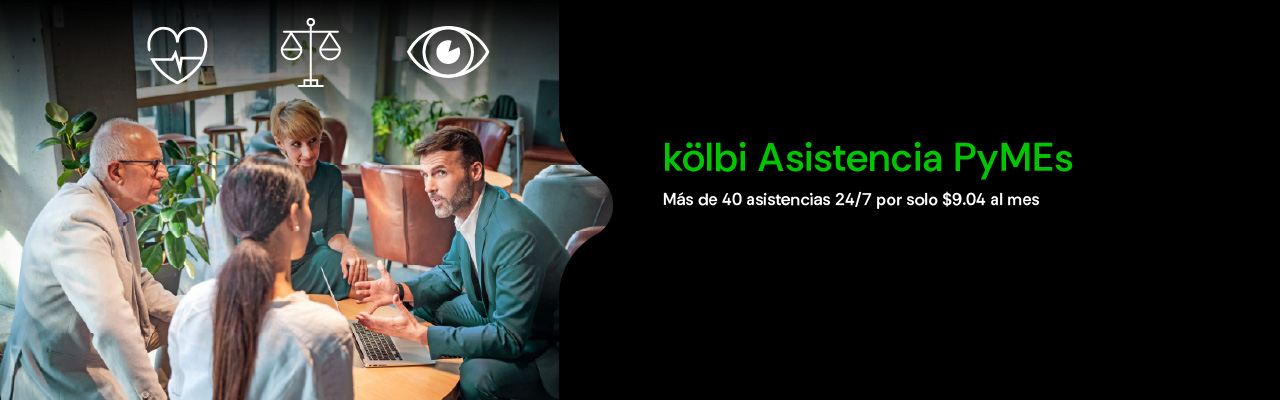 kölbi Asistencia para PyMEs: Más de 40 asistencias 24/7