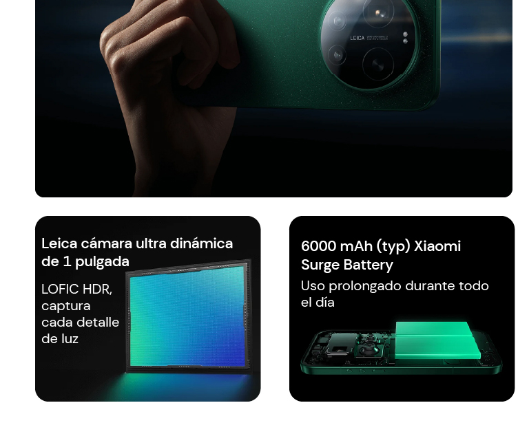 Pantalla AMOLED de alta tasa de refresco y brillo elevado