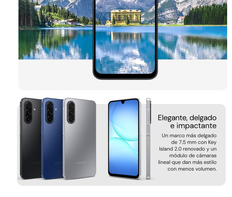 Elegante, delgado e impactante