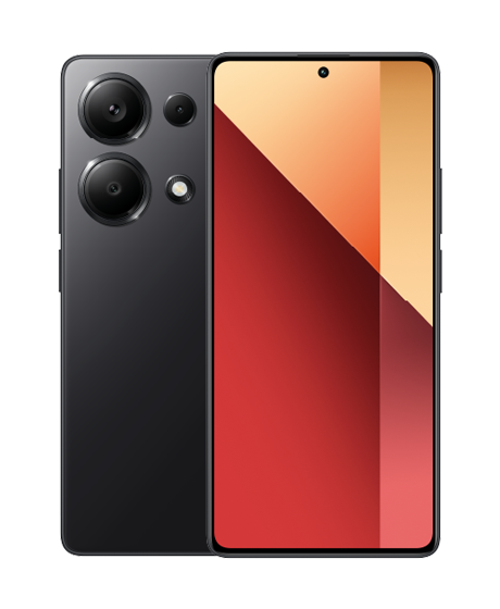 Xiaomi redmi note 13 pro vista frontal y trasera