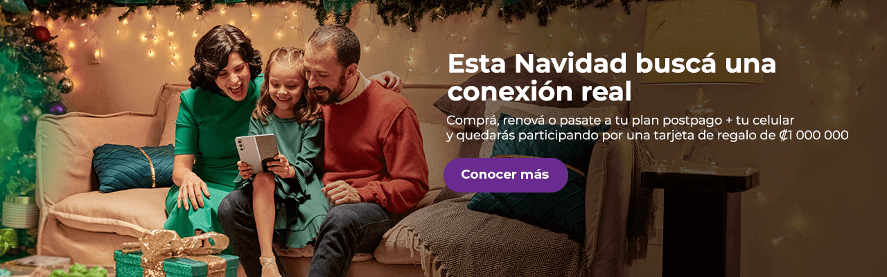 Esta navidad buscá una conexión real