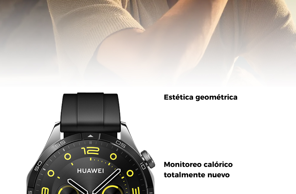 Estética geométrica y monitoreo calórico totalmente nuevo