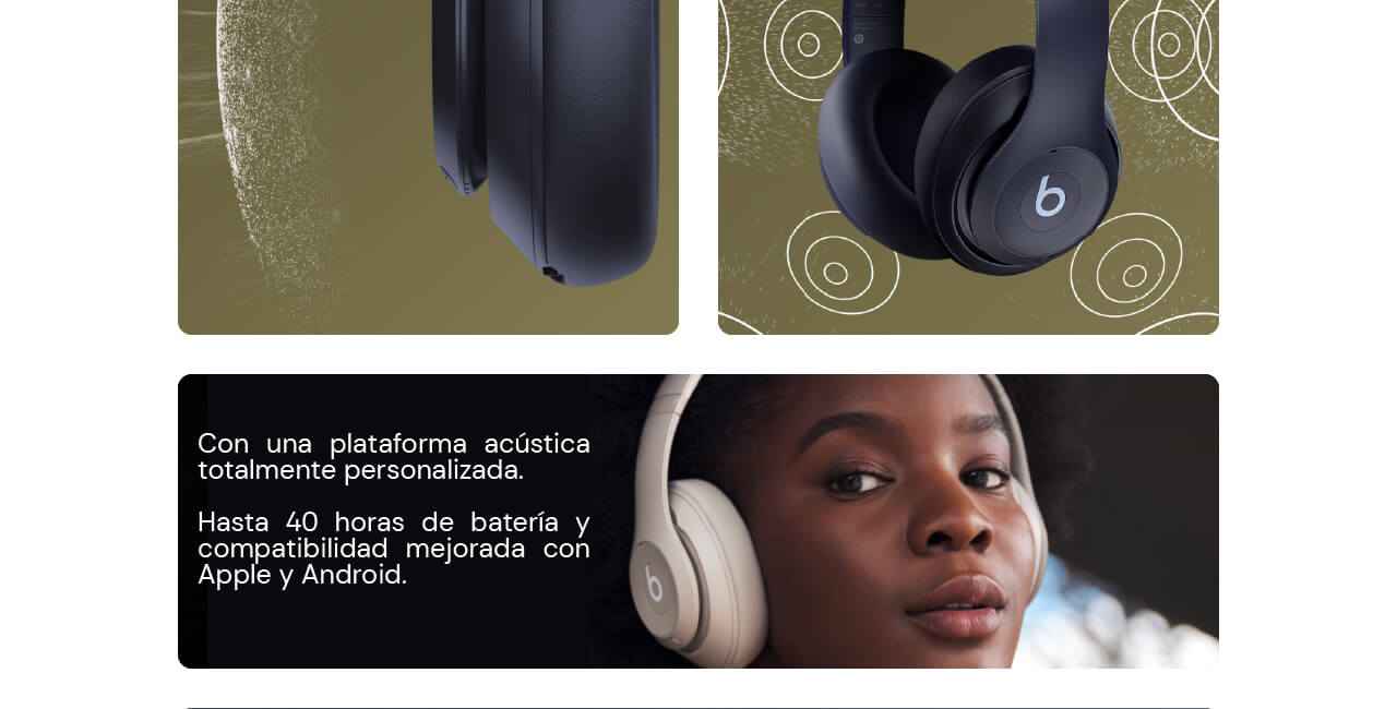 Beats Studio Pro, con hasta 40 horas de batería