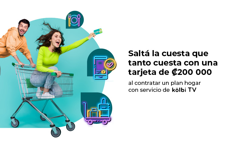 Saltá la cuesta que tanto cuesta con una tarjeta de 200 mil colones