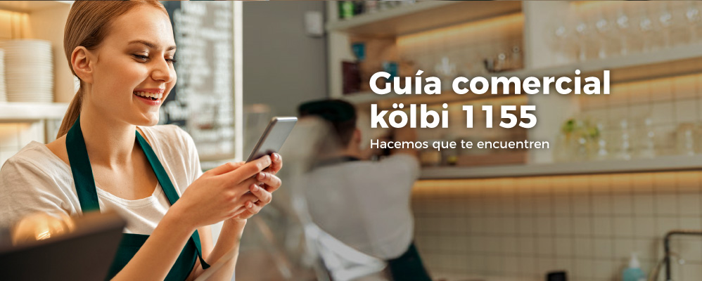 Usá la guía comercial 1155 para que tus clientes te encuentren