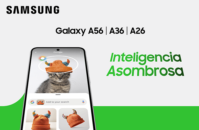 Samsung Galaxy A56, A36, A26: Inteligencia asombrosa