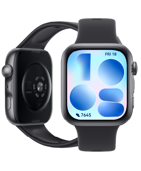 Huawei Watch Fit 5 vista frontal y trasera
