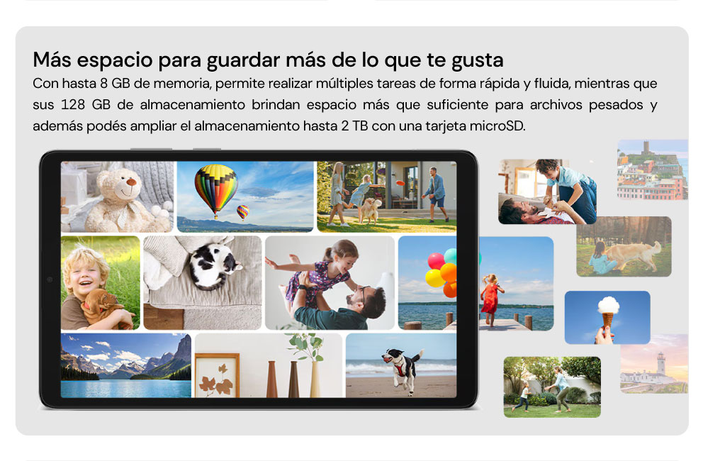 Más espacio para guardar más de lo que te gusta