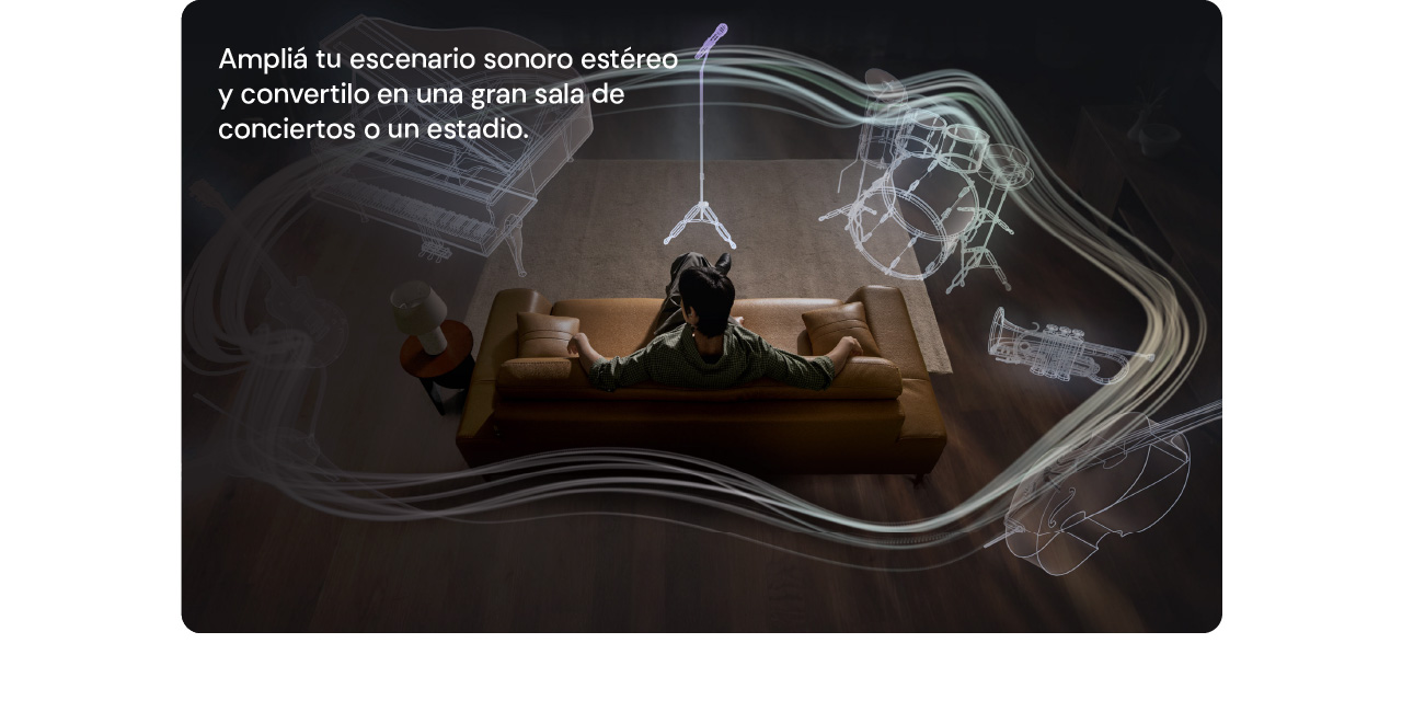 Ampliá tu escenario sonoro estéreo