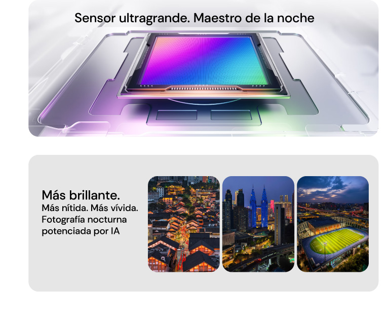Fotografía nocturna potencia por IA