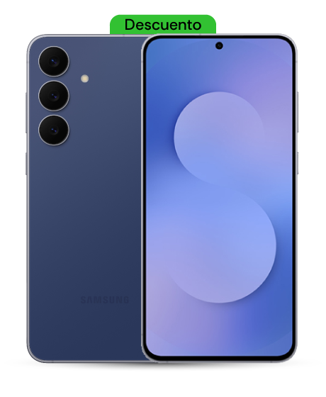 Samsung Galaxy S25 FE 5G vista frontal y trasera