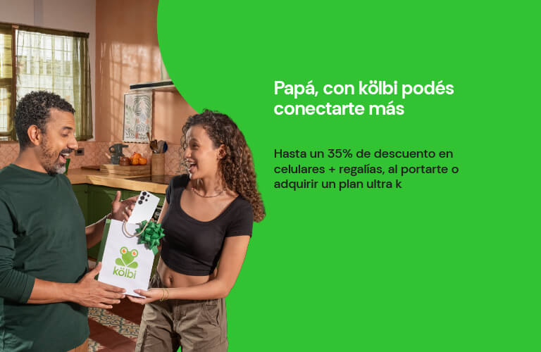 Papá, con kölbi podés más