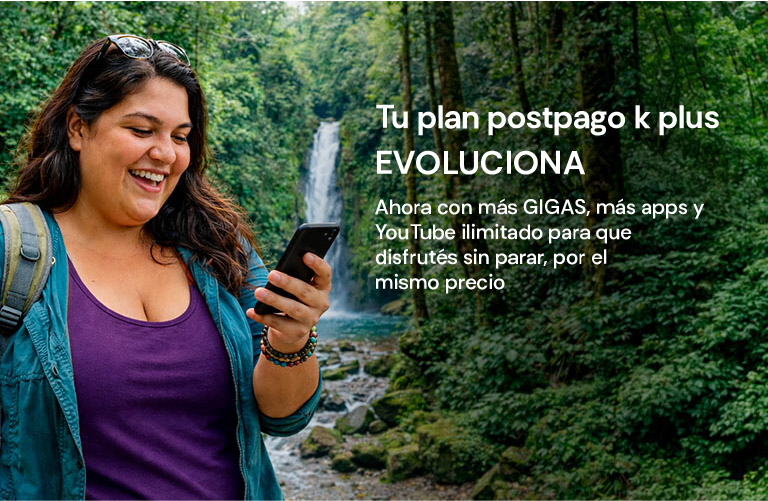 Planes k plus ahora con más gigas, más apps y You Tube ilimitado