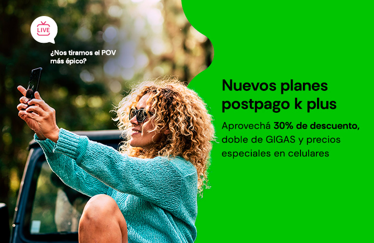 Nuevos planes kölbi postpago con + beneficios: 30% de descuento, doble de gigas, apps ilimitadas y más