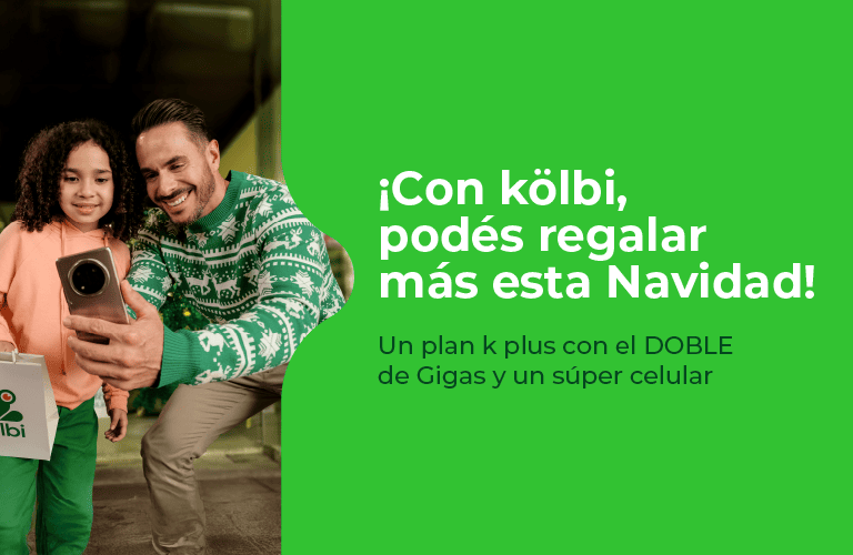 Esta Navidad podés más y recibís más con tus planes k plus