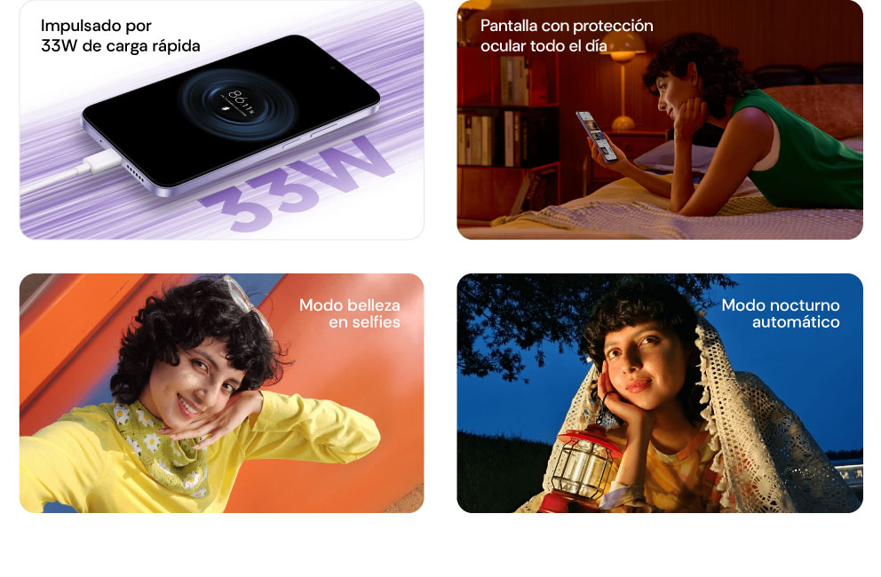 Pantalla con protección ocular todo el día