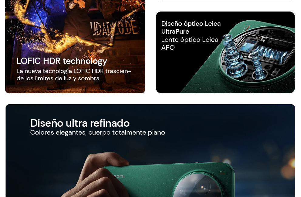 Batería de 5 500 mAh con carga rápida