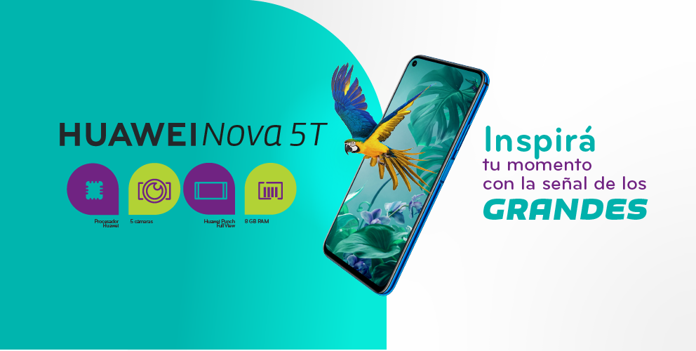 Venta Huawei NOVA 5T