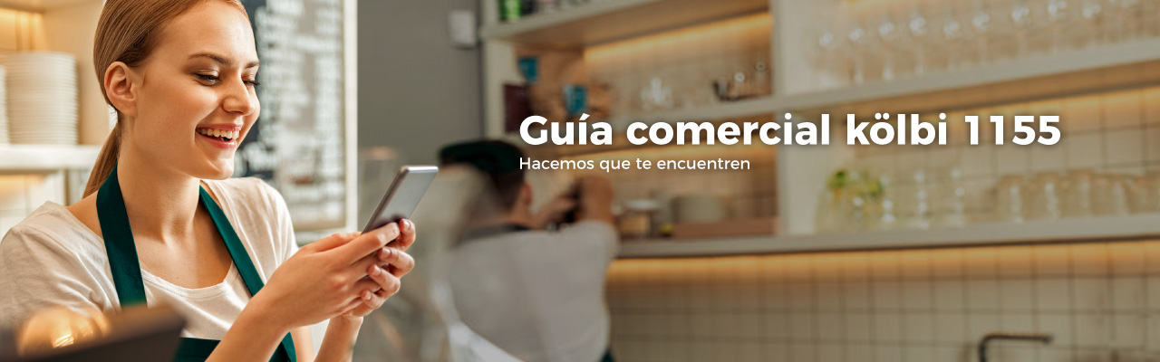 Usá la guía comercial 1155 para que tus clientes te encuentren