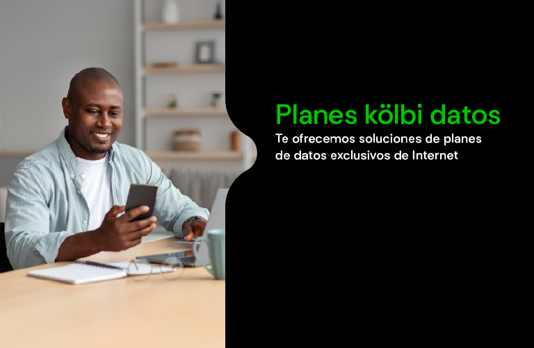  Te ofrecemos soluciones de planes de datos exclusivos de Internet
