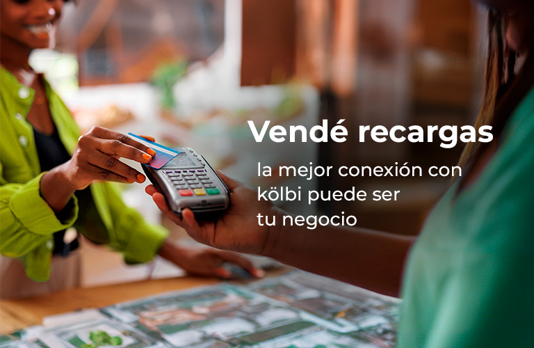 Vendé recargas desde tu negocio
