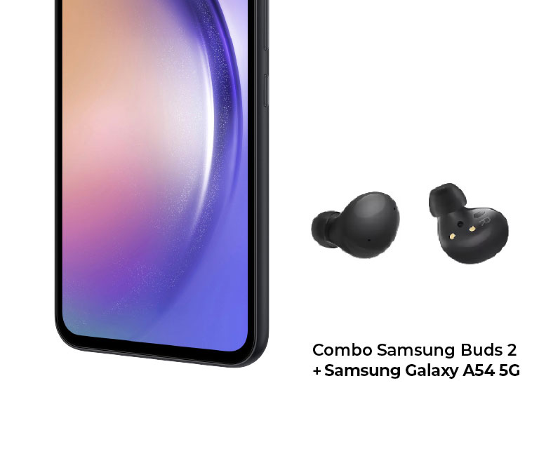 Combo Samsung Buds 2 + Samsung Galaxy A54 5G
