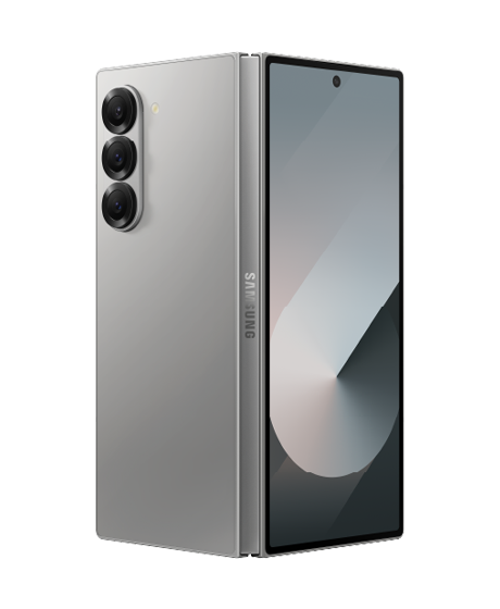 Samsung Z Fold6 vista frontal y trasera