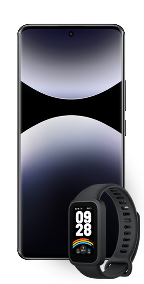 Xiaomi Redmi Note 14 Pro+ 5G vista frontal