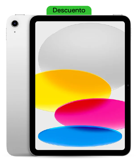 Apple iPad A16 Wifi vista frontal y trasera