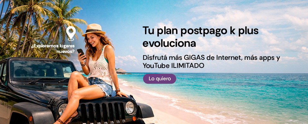 Disfrutá más gigas de Internet, más apps y YouTube ilimitado