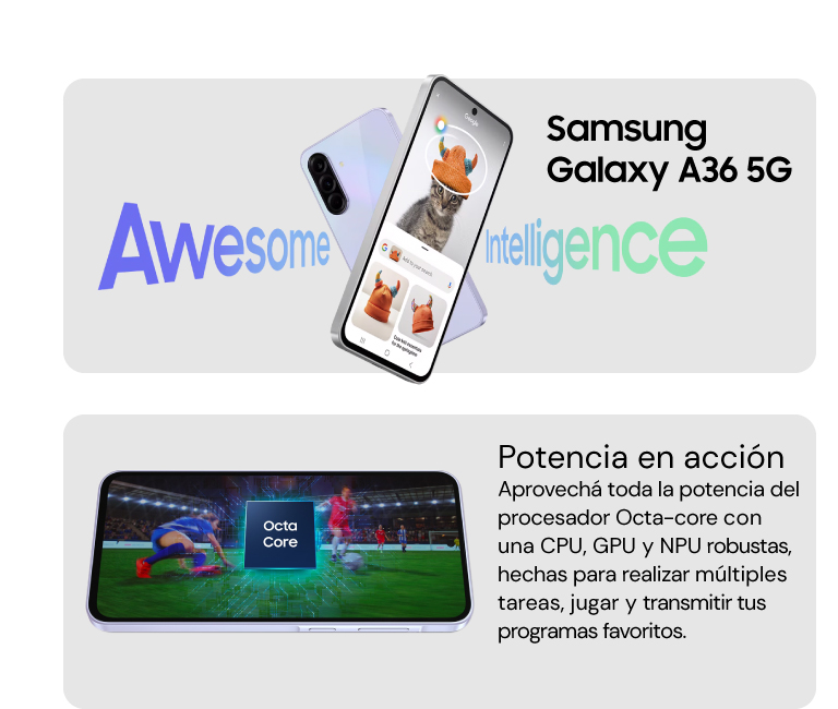 Samsung Galaxy A36: potencia en acción