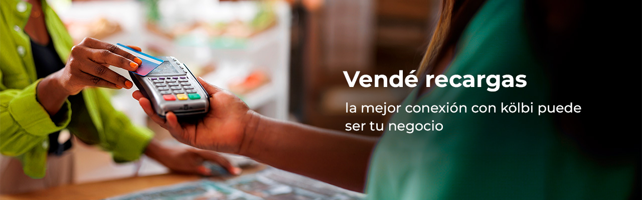 Vendé recargas desde tu negocio