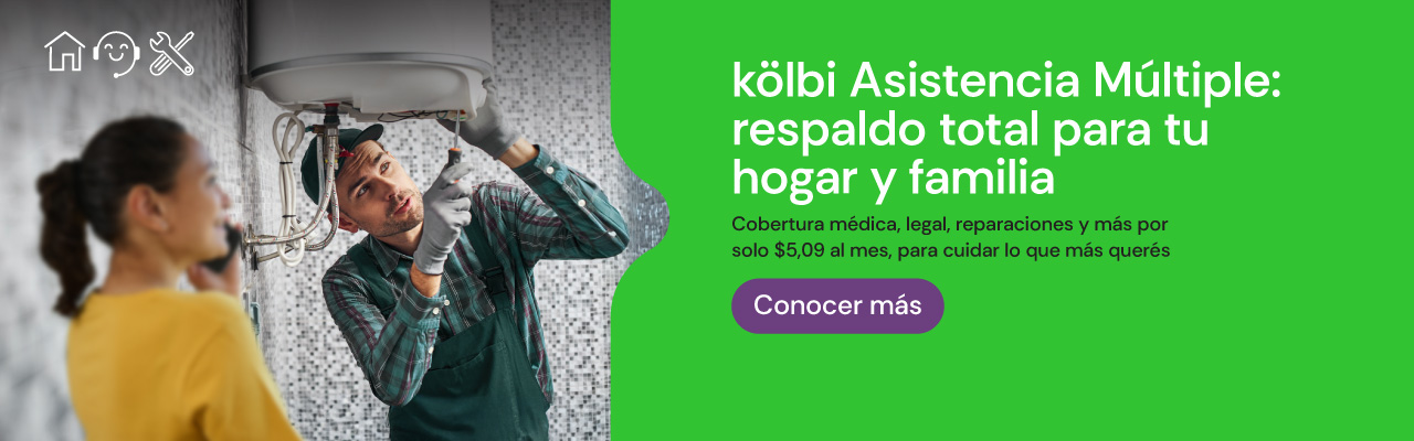 kólbi Asistencia Múltiple: respaldo total para tu hogar y familia