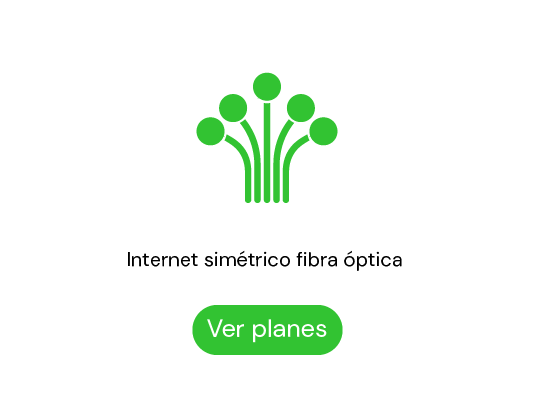 Disfrutá de nuestros planes de velocidades de 100 a 500 megas en fibra óptica