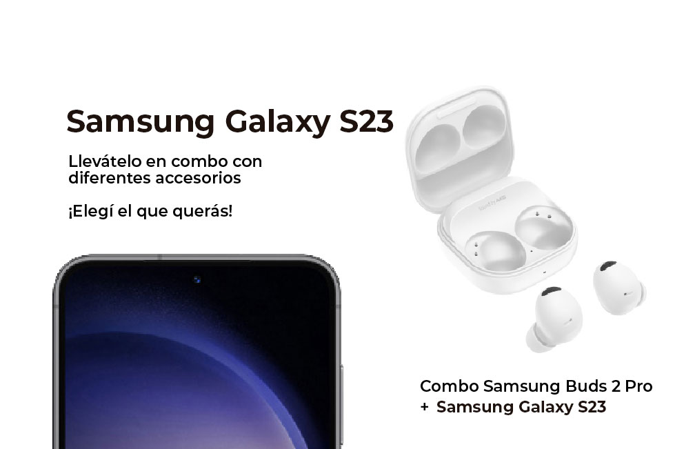 Combo Samsung Buds 2 Pro + Samsung S23