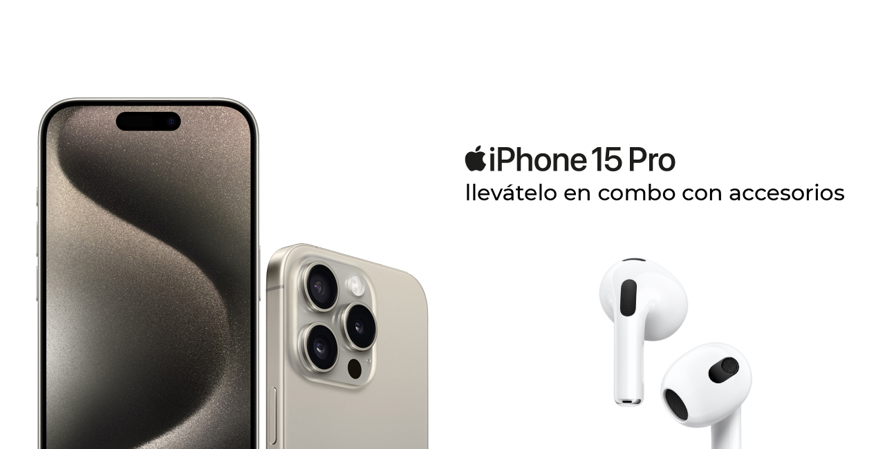 iPhone 15 Pro Titanio. Tan resistente y ligero. Tan Pro con su nuevo chip A17