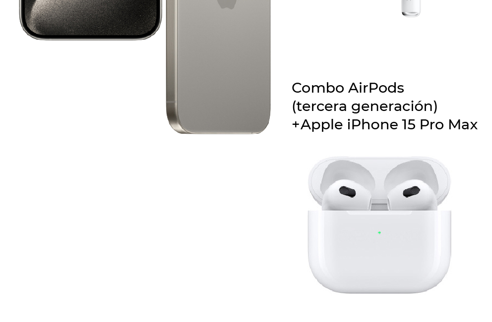 iPhone 15 Pro Max Titanio con botón de acción para que accedas a tu funcionabilidad favorita