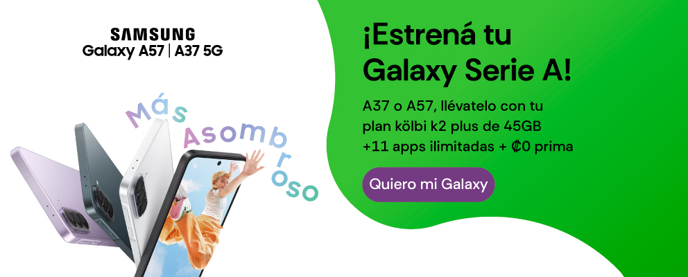 Samsung Galaxy Serie A57 y A37