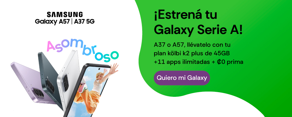 Samsung Galaxy Serie A57 y A37