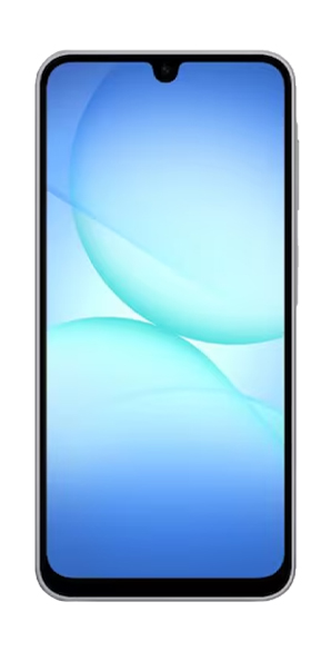 Samsung Galaxy A17 vista frontal