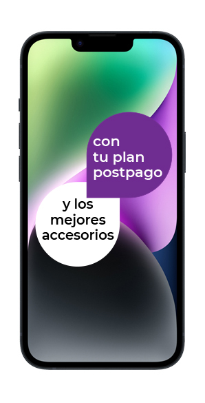 iPhone 14 vista frontal