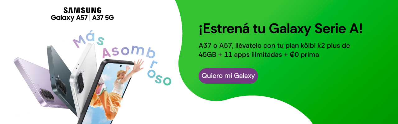 Samsung Galaxy Serie A57 y A37