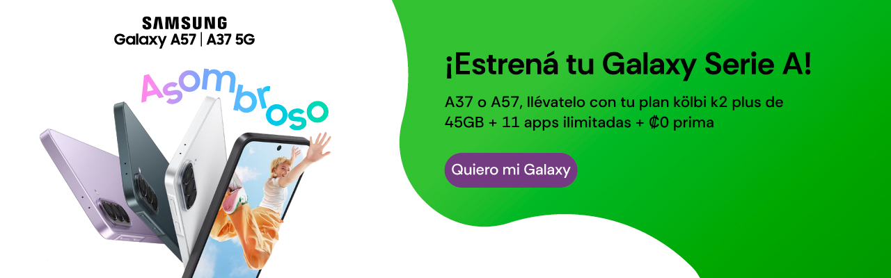 Samsung Galaxy Serie A57 y A37