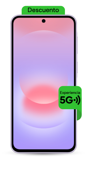 Samsung Galaxy A37 5G vista frontal