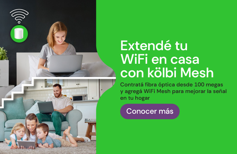 Extendé tu WiFi en casa con kölbi Mesh