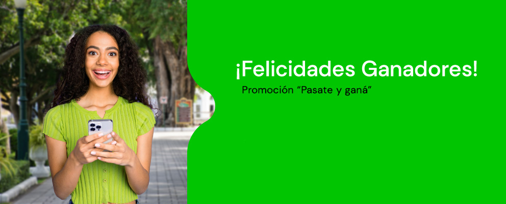 Ganadores promoción "Pasate y ganá"