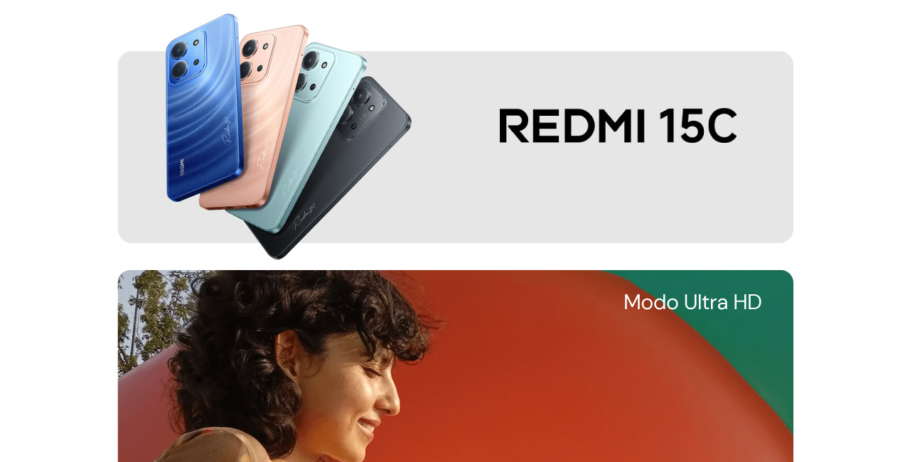 Xiaomi Redmi 15 energía por días, no horas