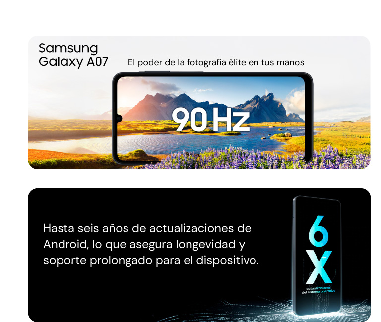 Samsung Galaxy A07: el poder de la fotografía élite en tus manos