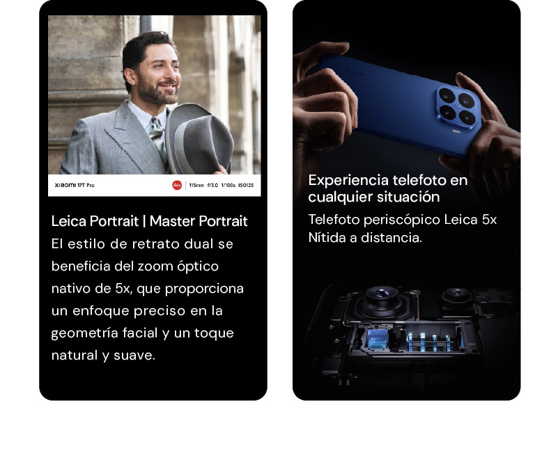 Experiencia telefoto en cualquier situación